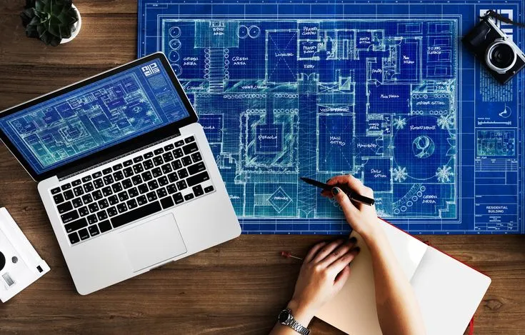 Project Printable version of the sketch blueprint