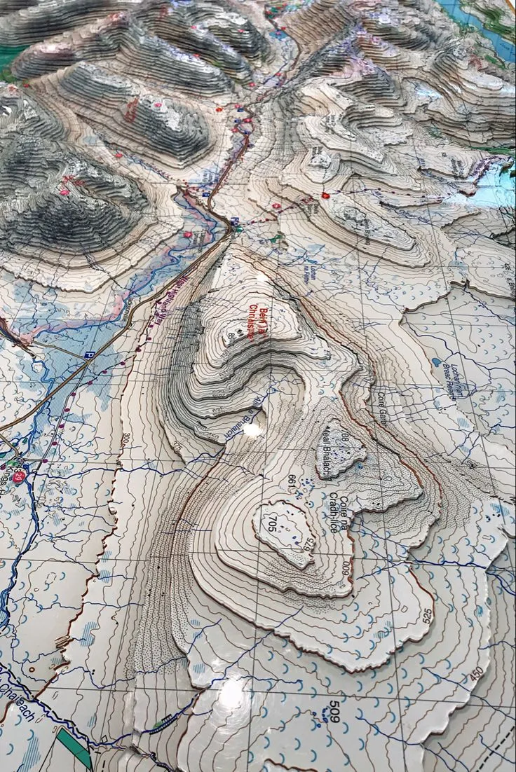 Topographical site plan showing setbacks and property lines for residential architecture